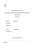 Estequiometria y análisis gravimétrico determinación de sulfato en agua