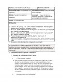 Un día en la oficina de proyectos y la agende del administrador de proyectos