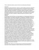 Análisis del Contexto Local de la Tutoría en las Instituciones de Educación.