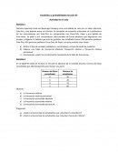 Guía de ejercicios estadística