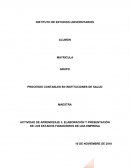 ELABORACIÓN Y PRESENTACIÓN DE LOS ESTADOS FINANCIEROS DE UNA EMPRESA