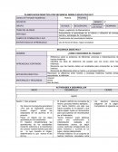 PLANIFICACION DIDÁCTICA POR SECUENCIA