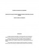 Marco Conceptual de la Contabilidad . Asiento Contable y sus Registros