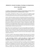 Innovación Tecnológica y Tecnología en las Organizaciones