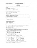 Probabilidad . Sistema de axiomas