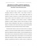 Morosidad en los créditos y préstamos otorgados por instituciones financieras en México con el Mtro. Elizondo