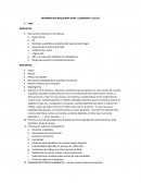 INFORMACION REQUERIDA PARA ELABORAR EL SG-SST