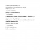 Procesos y procedimientos