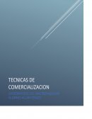 Tecnicas de comercialización