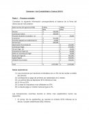 Pauta de Certamen 1 de Contabilidad y Costos