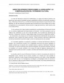 ASPECTOS INTRODUCTORIOS SOBRE LA LEGISLACIÓN Y LA COMERCIALIZACIÓN DEL PATRIMONIO CULTURAL