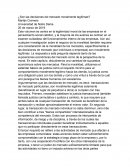 ¿Son las decisiones del mercado moralmente legítimas?