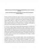CRONOLOGÍA DE LOS HECHOS HISTÓRICOS QUE MARCARON EL ROL DE LA MUJER EN CHILE