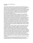 Historiografía crítica. Una reflexión teórica: Silvia Pappe