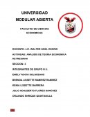 Análisis de Teoría Económica Keynesiana