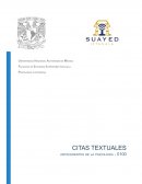 Citas textuales - Antecedentes de la Psicología