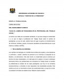 Hacia el cambio de paradigmas en el profesional del trabajo social