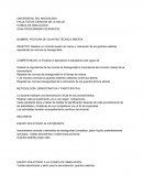 POSTURA DE GUANTES TÉCNICA ABIERTA