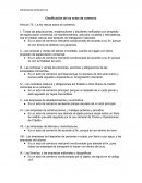 CLASIFICACIONES DE LOS ACTOS DE COMERCIO