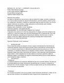 INFORME DE LAB. MEDIDAS DE UN VOLTAJE Y CORRIENTE DE UN CIRCUITO