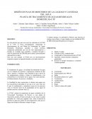 DISEÑO DE PLAN DE MONITOREO DE LA CALIDAD Y CANTIDAD DEL AGUA
