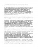 LA DESCENTRALIZACIÓN EN COLOMBIA: CENTRALISMO O AUTONOMÍA