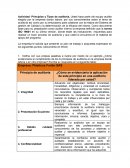 Trabajo sobre Auditoría de calidad en una empresa ejemplo
