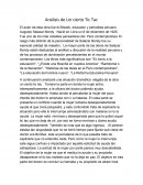 Análisis de un cierto tic tac