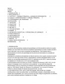 DEFINICIÓN CONCEPTUAL Y OPERACIONAL DE VARIABLES