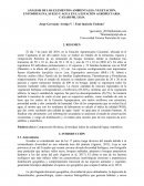 ANÁLISIS DE LOS ELEMENTOS AMBIENTALES: VEGETACIÓN, ENTOMOFAUNA, SUELO Y AGUA EN LA ESTACIÓN AGROPECUARIA CAXARUMI, LOJA
