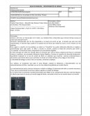 Ejemplo de desglose sonoro