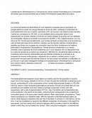 Caracterización Mineraloquímica