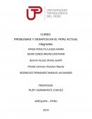 PROBLEMAS Y DESAFIOS EN EL PERU ACTUAL