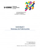 Actividad 2 Sistemas de Fabricación
