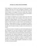 Historia de la regulación de enfermería