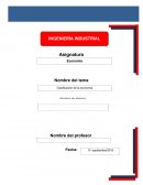 Clasificación de la economía