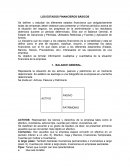 LOS ESTADOS FINANCIEROS BÁSICOS