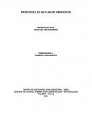 PROPUESTA DE UN PLAN DE BENEFICIOS