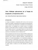 Ensayo "Múltiples aplicaciones de la Terapia de Aceptación y Compromiso (ACT)"