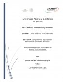 Activida 1 juicio ordinario civil y mercantil