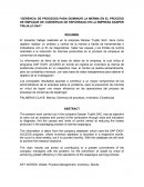 GERENCIA DE PROCESOS PARA DISMINUIR LA MERMA EN EL PROCESO DE EMPAQUE DE CONSERVAS DE ESPÁRRAGO EN LA EMPRESA DANPER TRUJILLO SAC