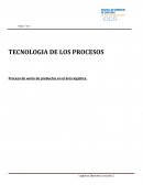 Proceso de venta de productos en el área logística