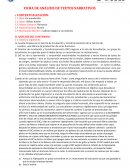 FICHA DE ANÁLISIS DE TEXTOS NARRATIVOS