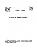 El impacto del Transístmico en Oaxaca