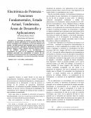 Electrónica de Potencia – Funciones Fundamentales, Estado Actual, Tendencias, Áreas de Desarrollo y Aplicaciones