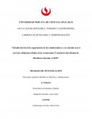 Capacitación del personal y satisfacción del cliente: Estudio en restaurantes de miraflores