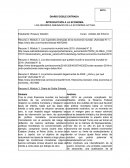 LAS GRANDES AMENAZAS DE LA ECONOMIA ACTUAL