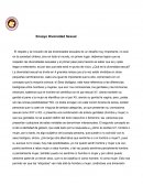 Ensayo Diversidad Sexual