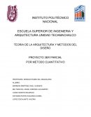 TEORIA DE LA ARQUITECTURA Y METODOS DEL DISEÑO