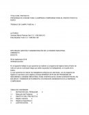 PROGRAMA DE HIGIENE PARA LA EMPRESA COMPENSAR PARA EL RIESGO FISICO EL RUIDO